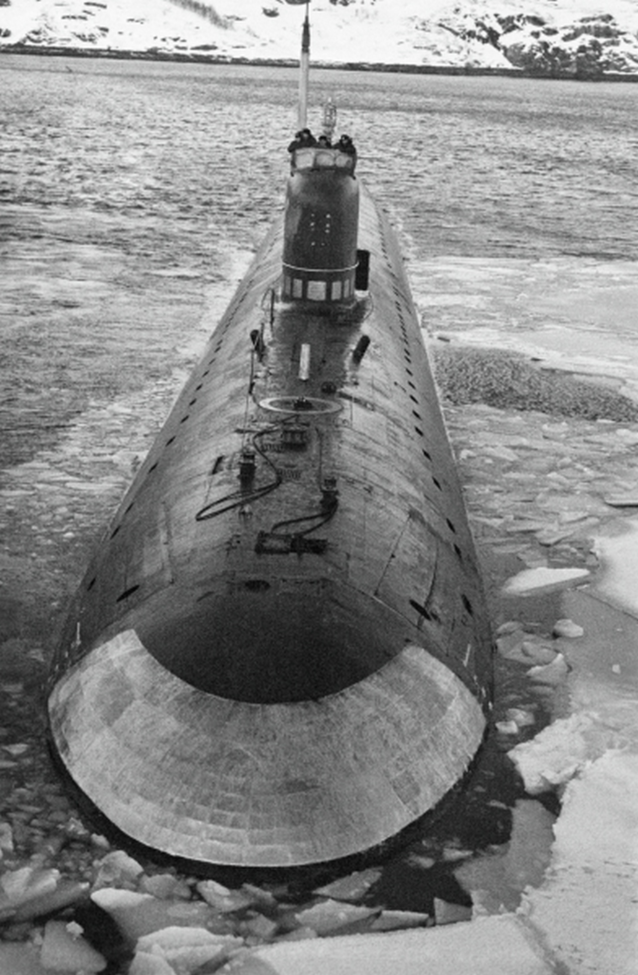 Первая советская и третья в мире атомная подводная лодка К-3 «Ленинский комсомол», головной корабль проекта 627 «Кит».
