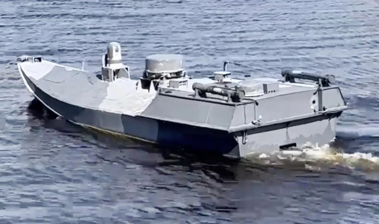 Украинский безэкипажный катер.