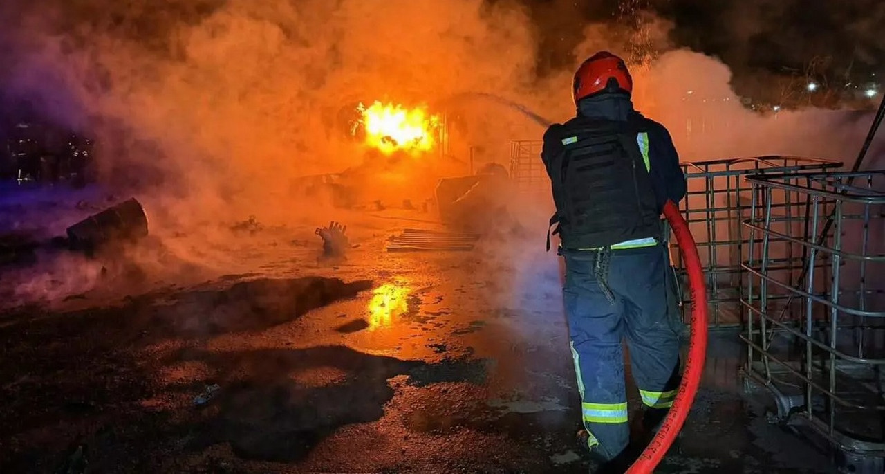 Ликвидация последствий российского удара в Одесской области.