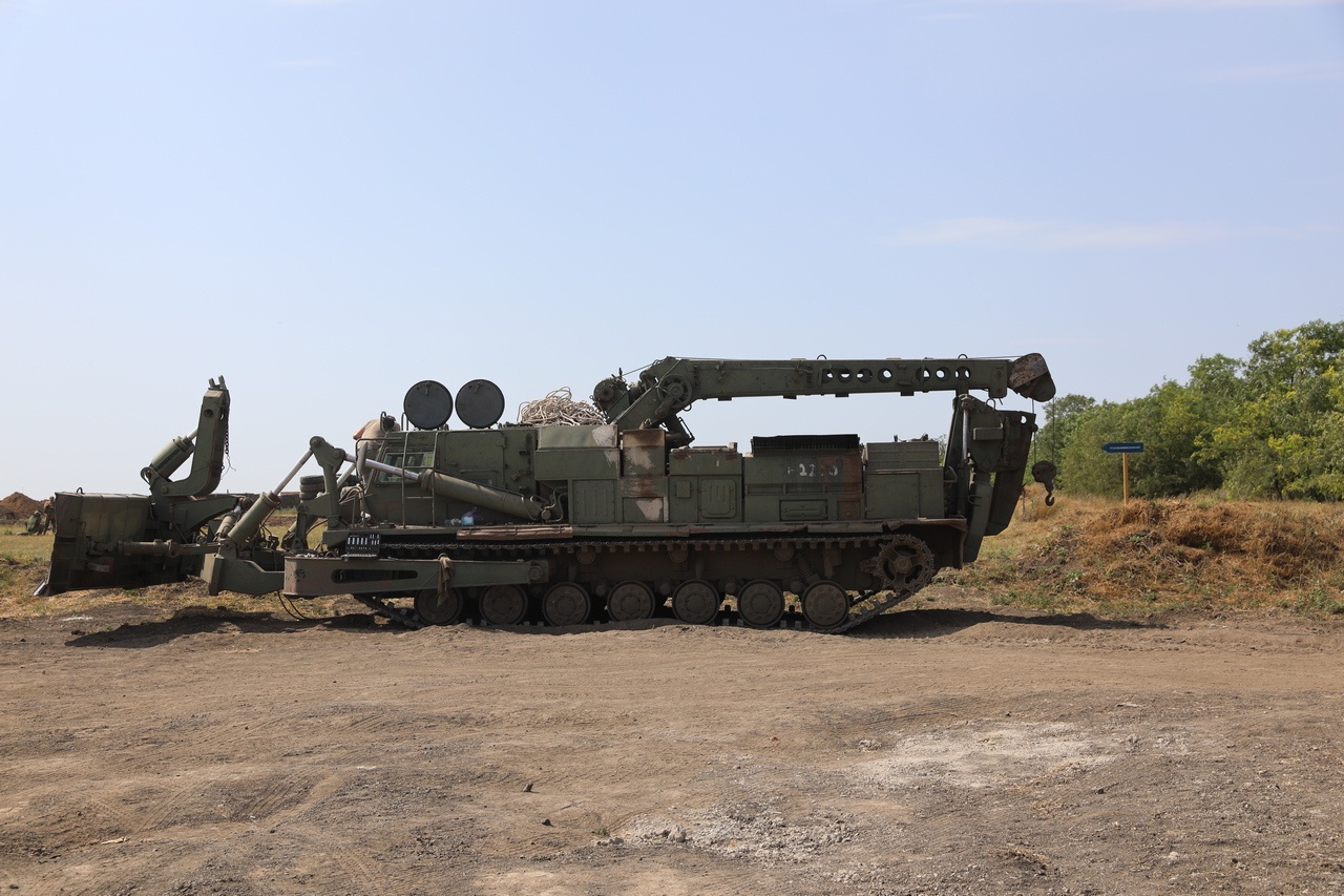 С военными инженерами ЮВО проведено тактико-специальное занятие.