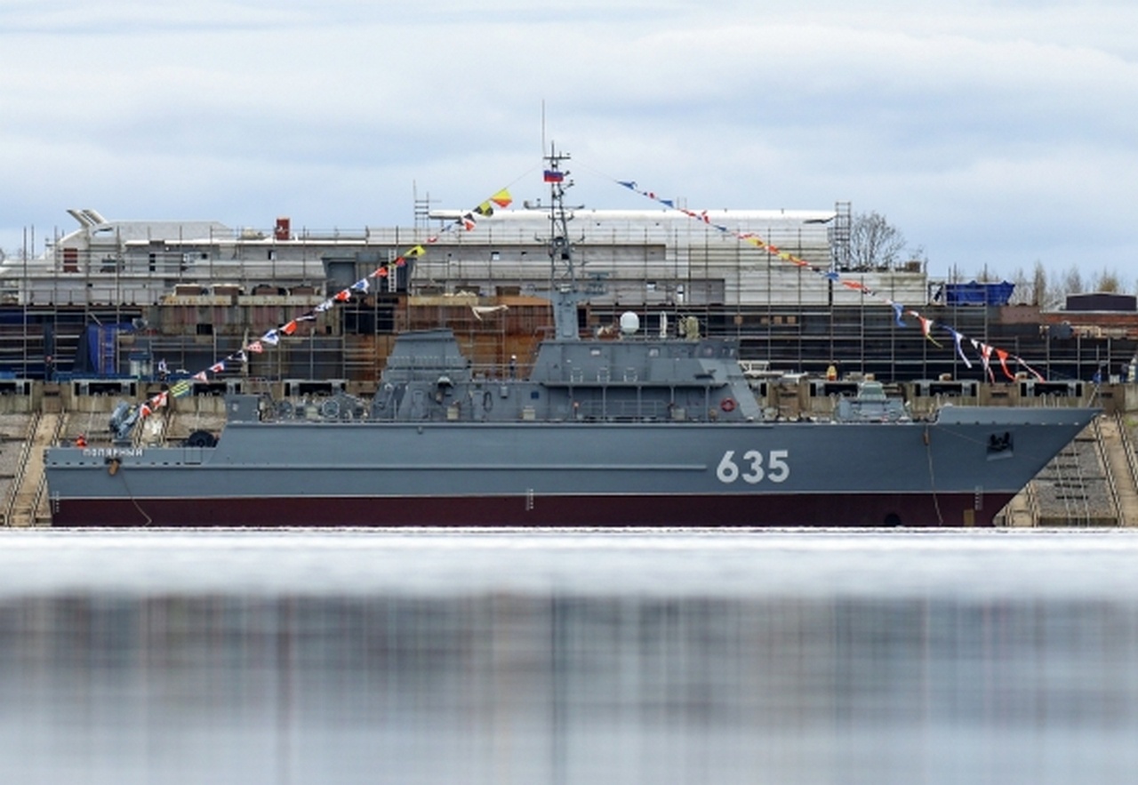 Корабль противоминной обороны «Полярный» проекта 12700 «Александрит».