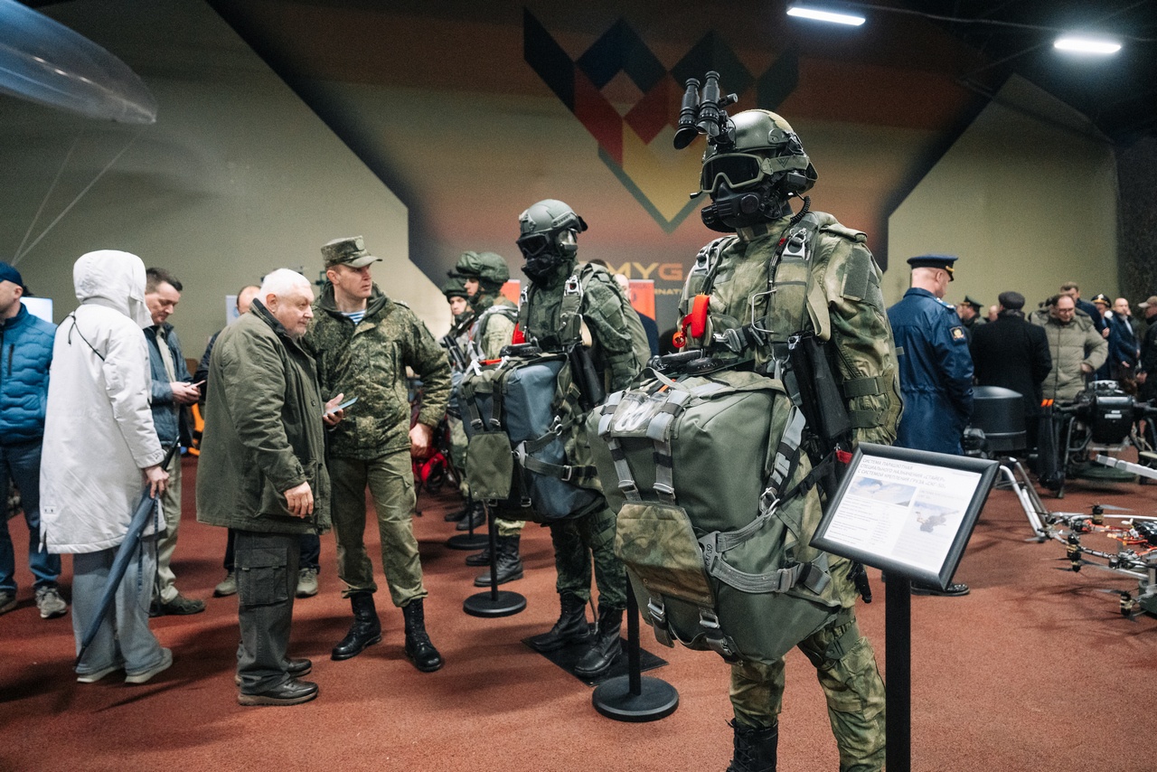 В Подмосковье прошла тематическая выставка «День инноваций ВДВ».