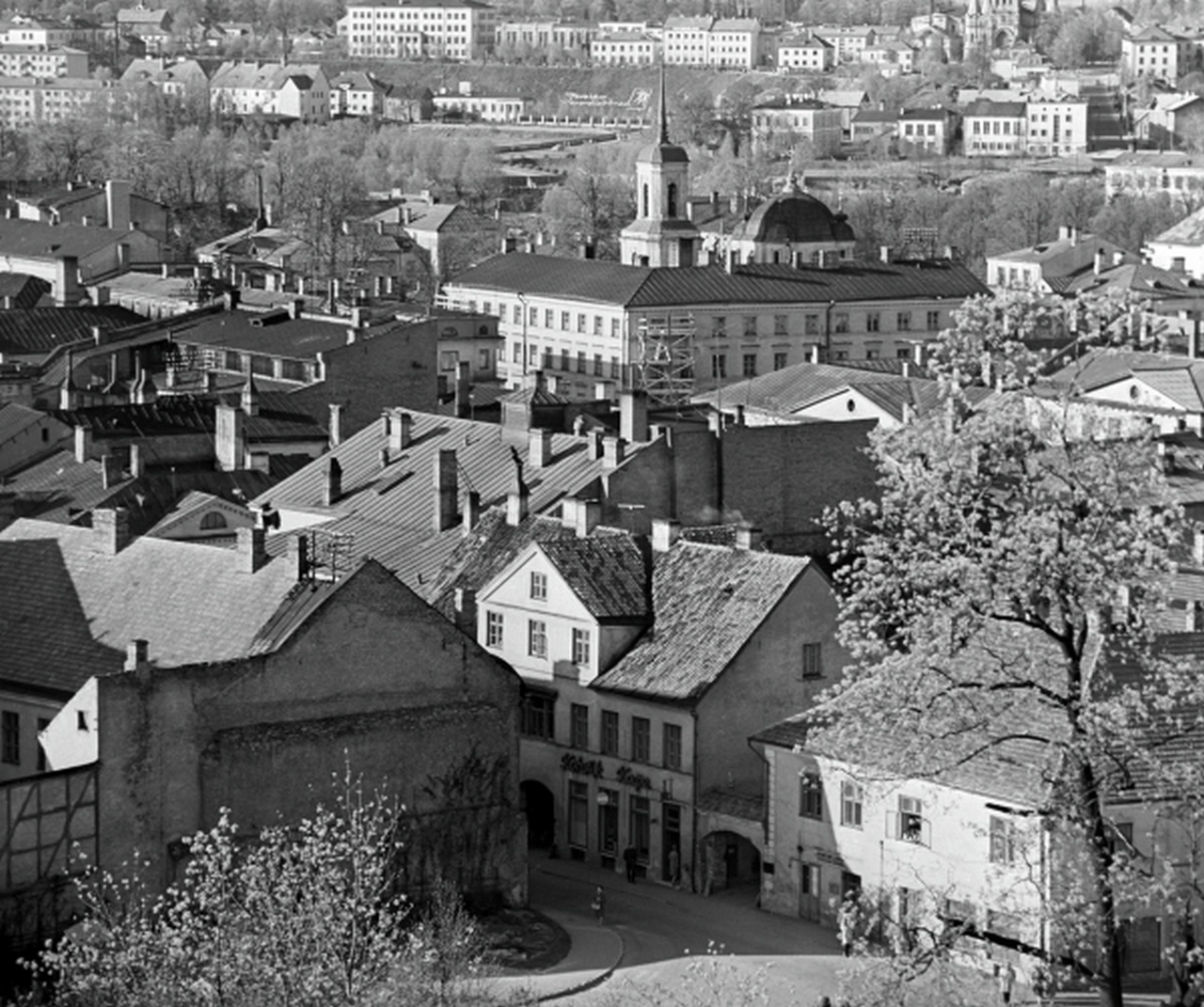 Город Тарту (Дерпт), типичная германская застройка.