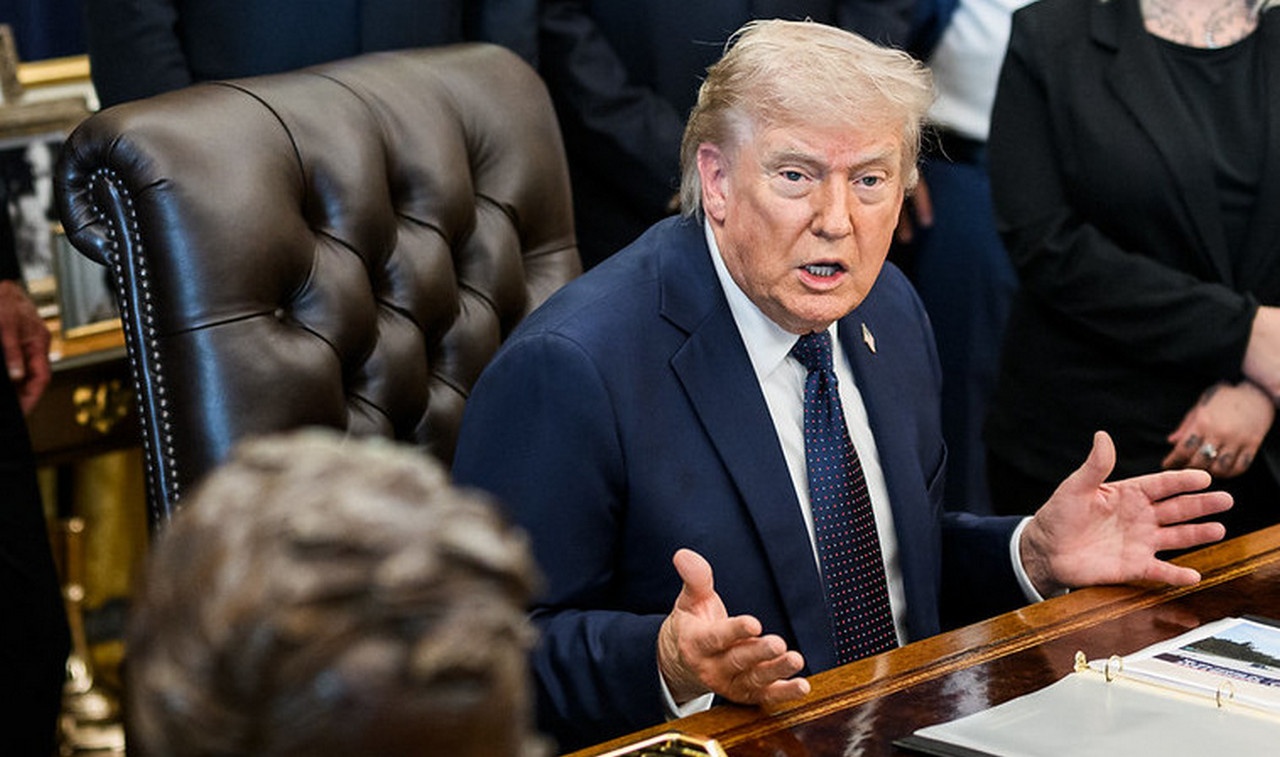 ...И Трамп отреагировал жёстко.