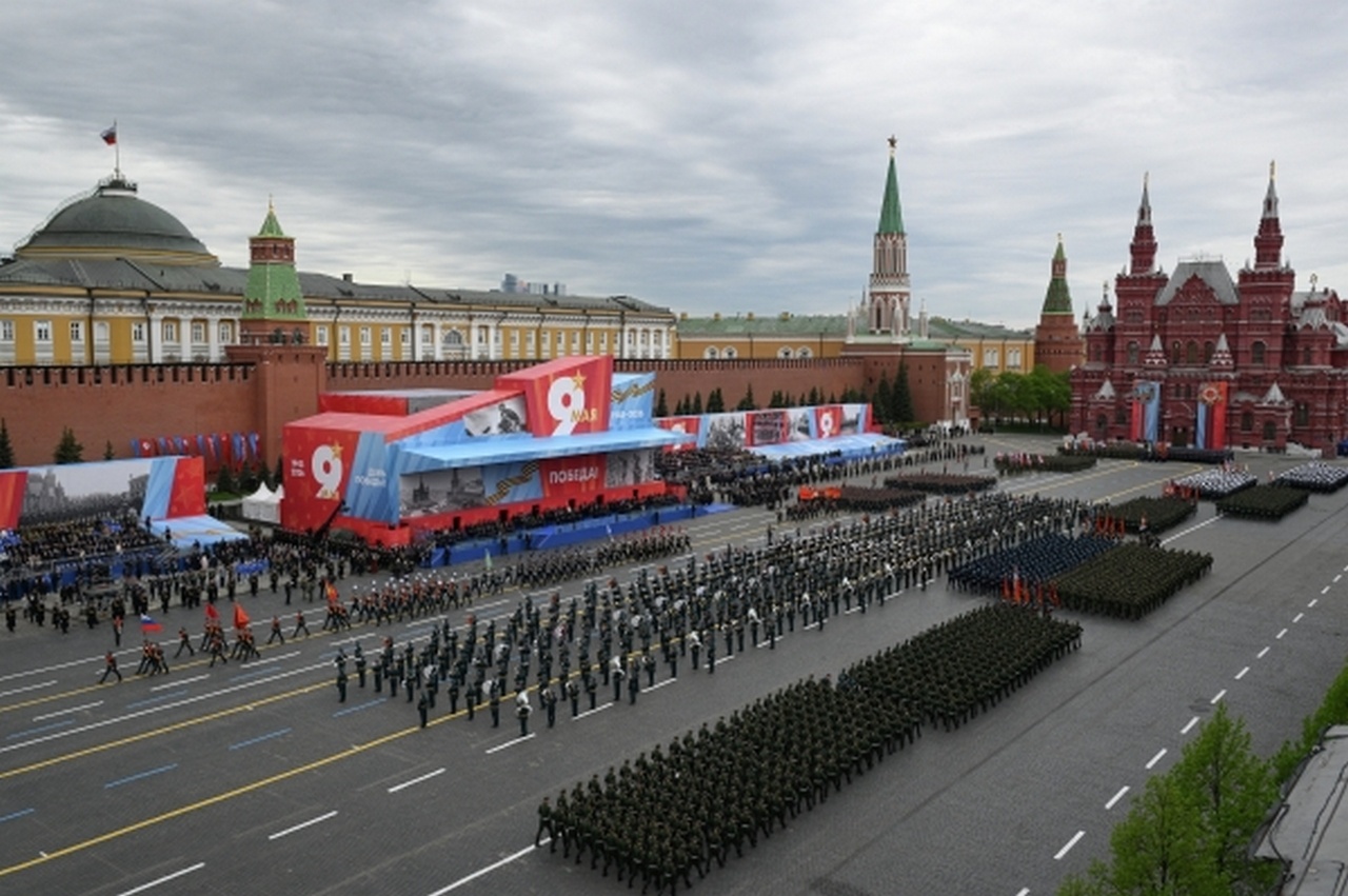 Военный парад в Москве в честь 81-й годовщины Победы в Великой Отечественной войне.