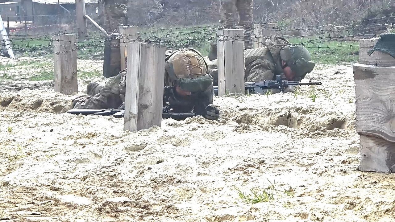 Военнослужащие штурмовых подразделений группировки войск «Запад» прошли интенсивную боевую подготовку.