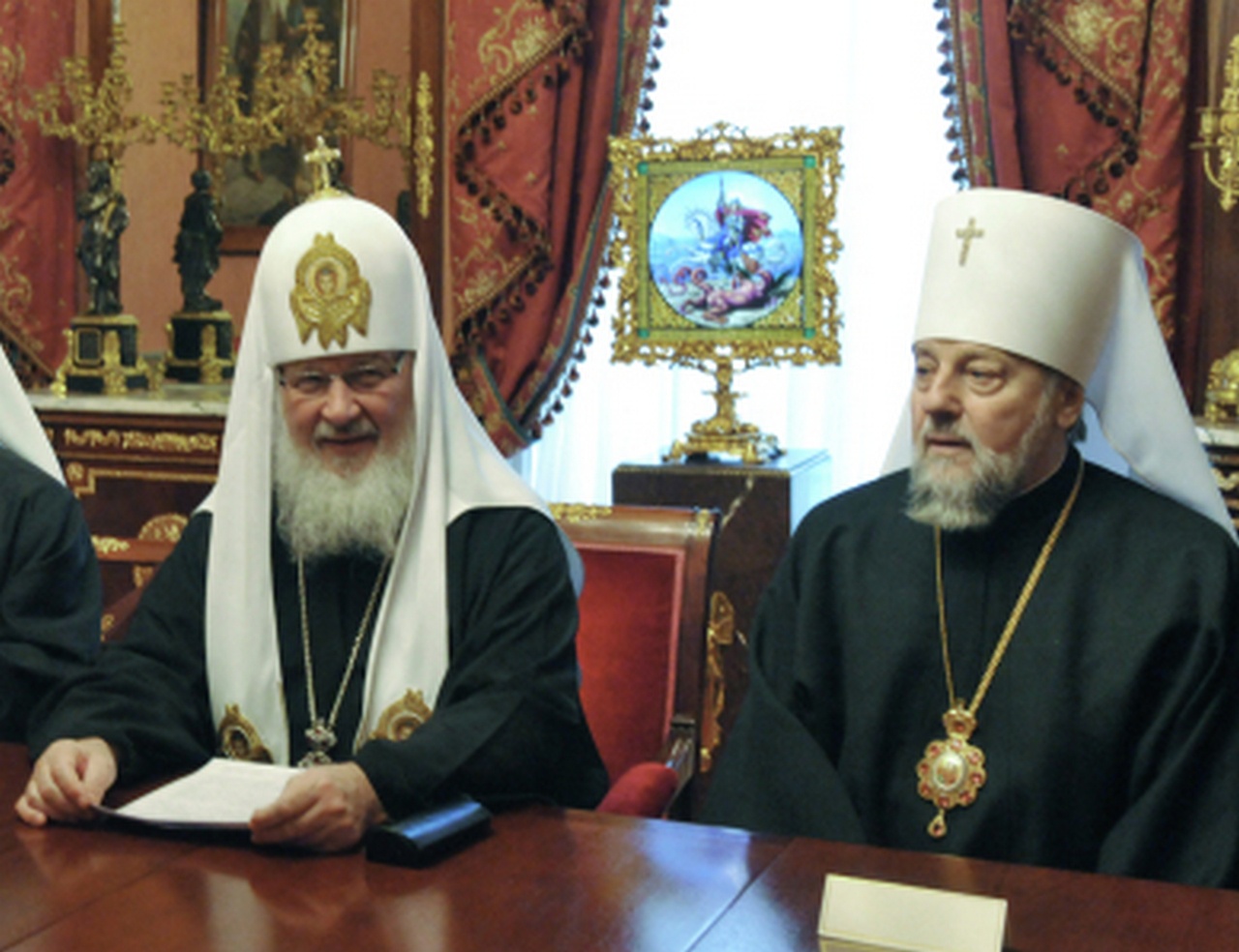 Патриарх Московский и всея Руси Кирилл и митрополит Рижский и всея Латвии Александр (Кудряшов), 2010 г.