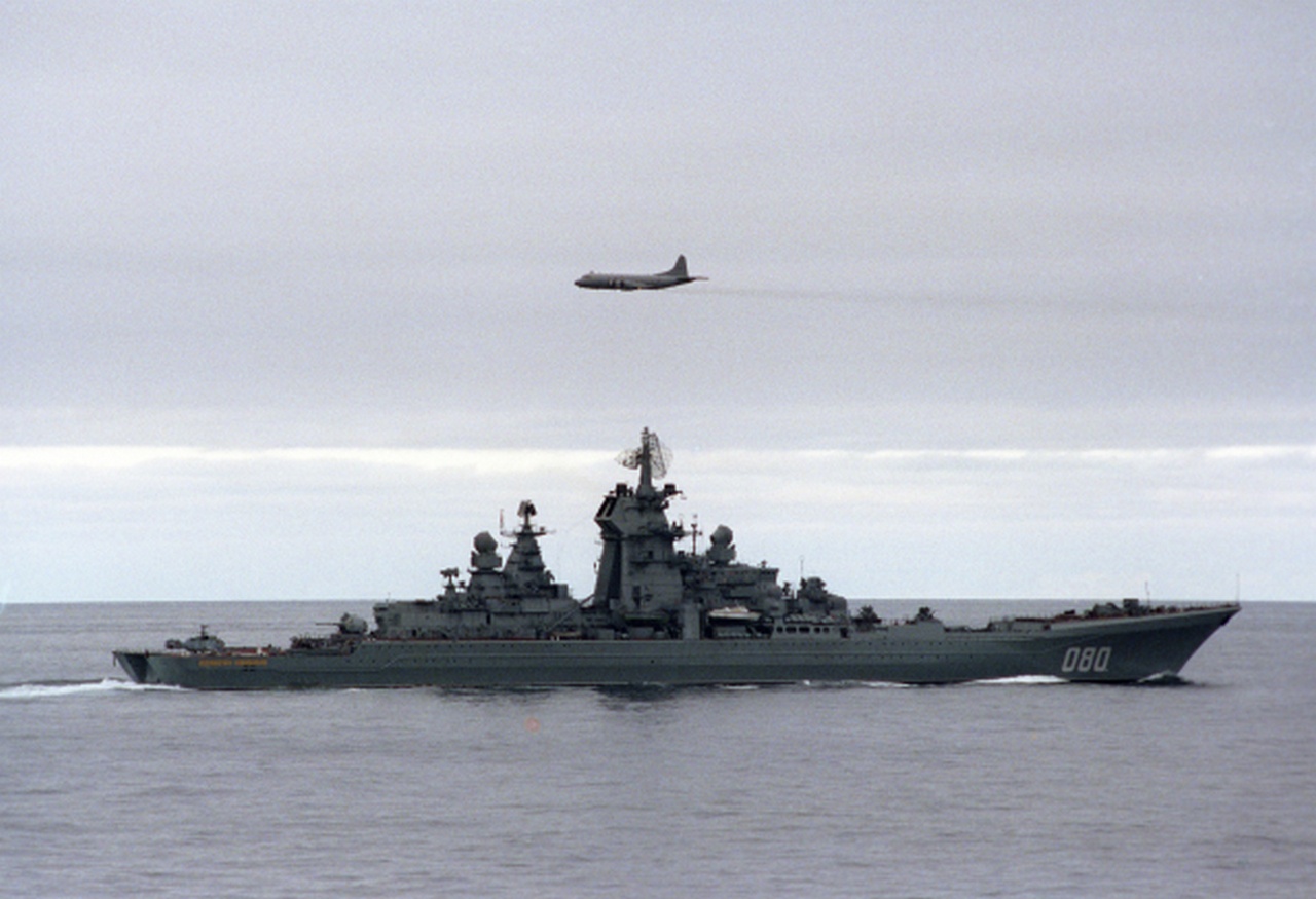 Тяжёлый атомный ракетный крейсер «Адмирал Нахимов».