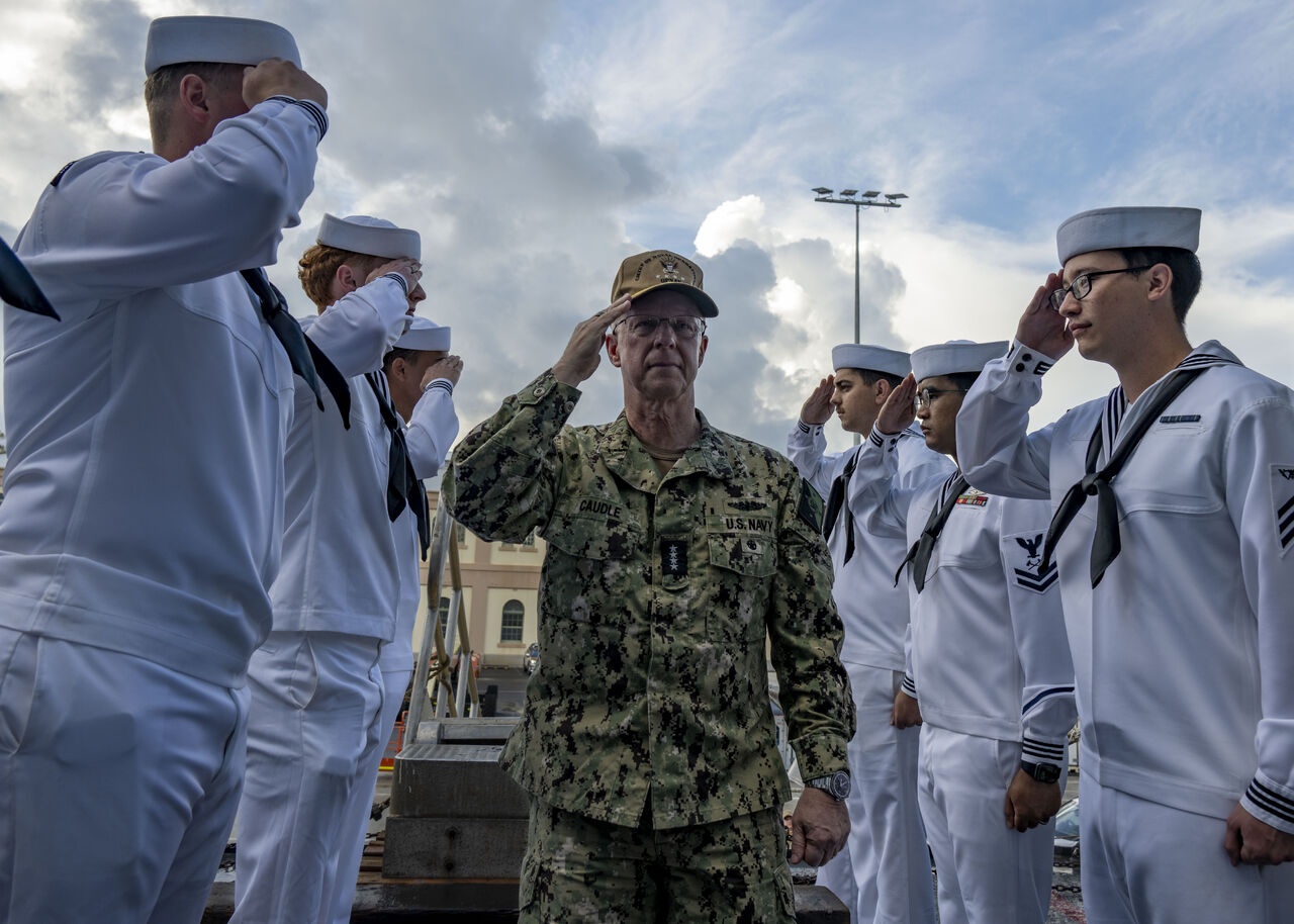 Начальник управления военно-морских операций ВМС США адмирал Дэрил Кодл.