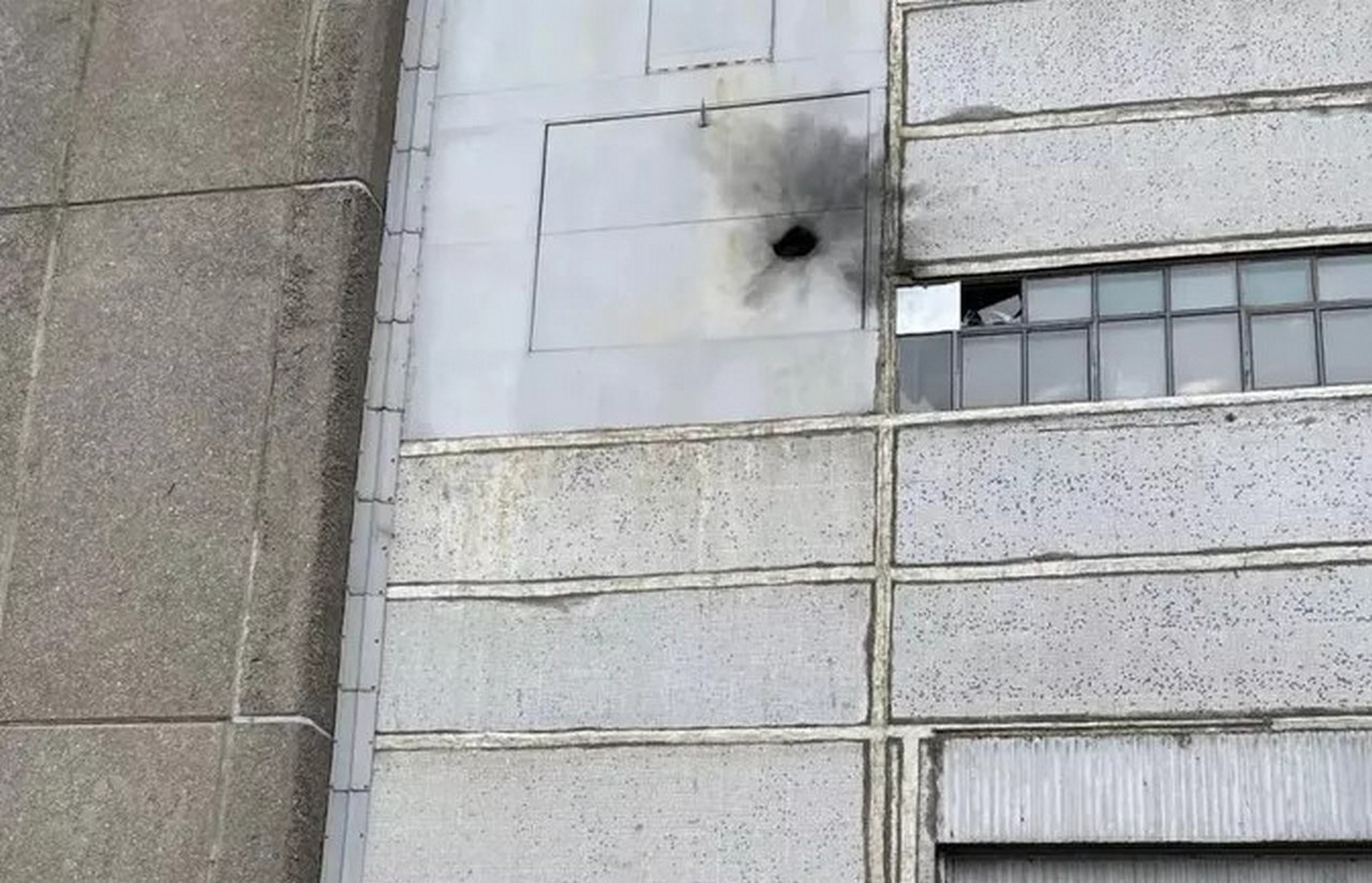 Последствия атаки ВСУ по Запорожской АЭС. 