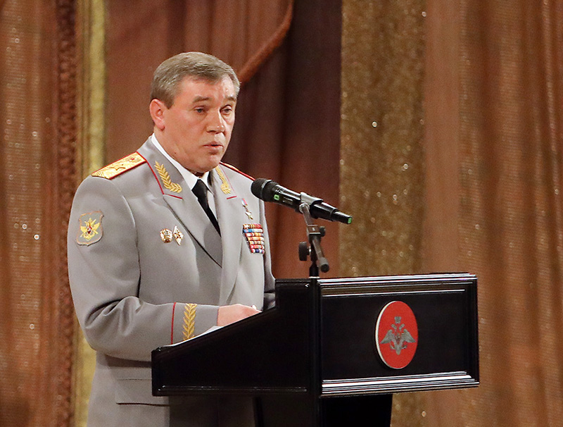 Начальник Генерального штаба Вооруженных сил России генерал армии Валерий Герасимов