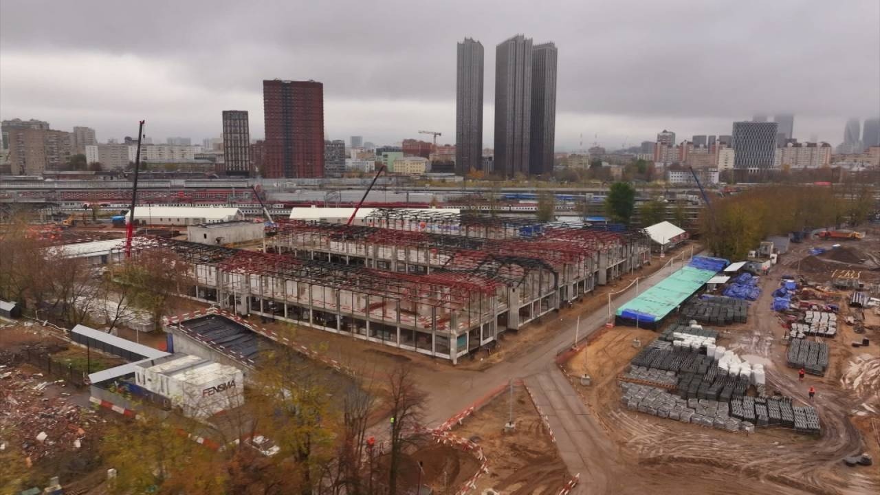 Реставраторы вернули первоначальный облик фасадам Московского ипподрома