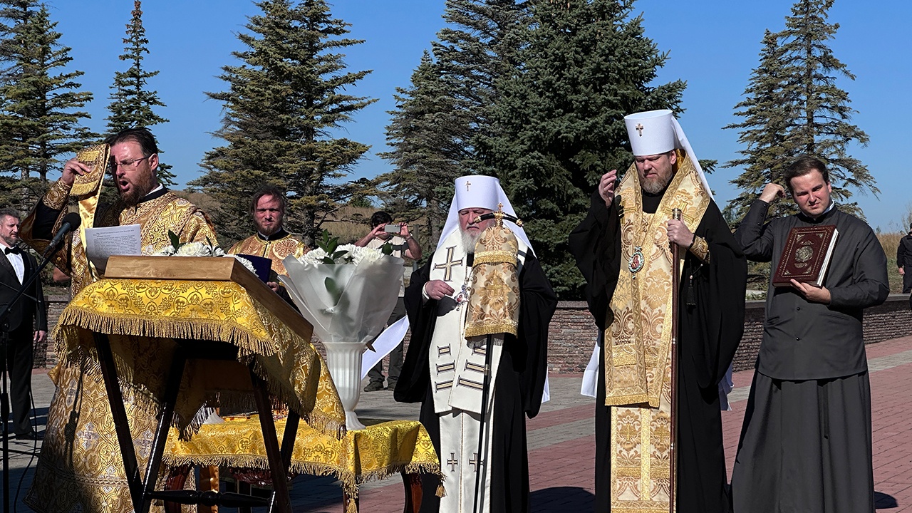 Мощи Дмитрия Донского доставили в храм на Саур-Могиле