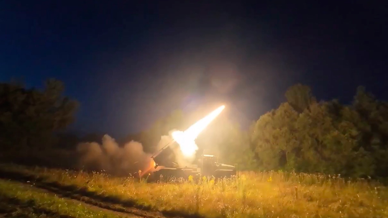 Расчет РСЗО ночью разнес вражеский опорник в Сумской области