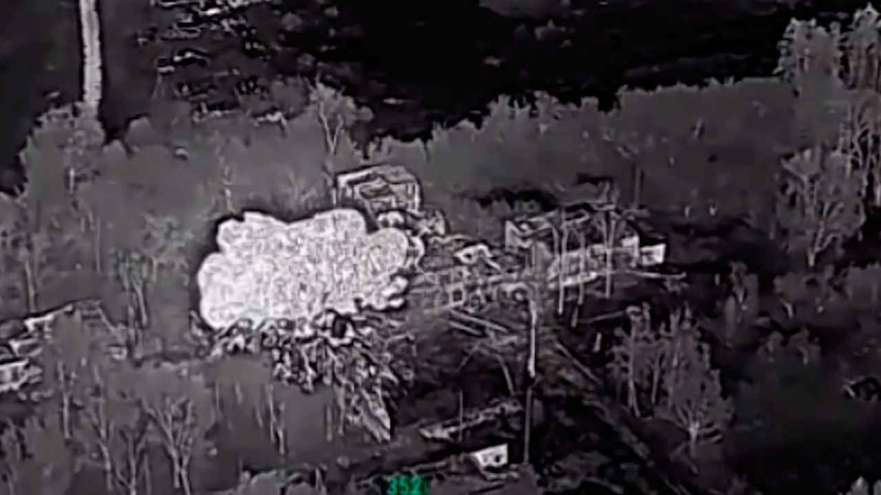 Минобороны показало видео с боями за Уланово в Сумской области