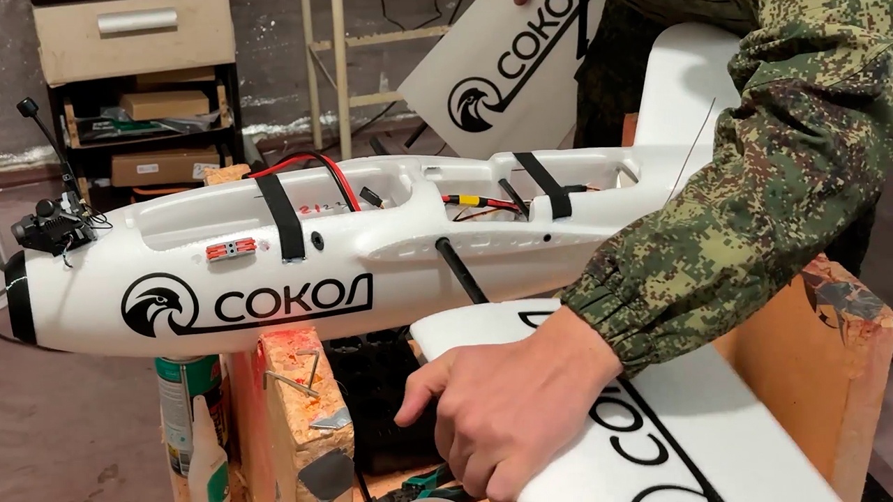 Дроны-перехватчики «Сокол-И» уничтожили беспилотники ВСУ под Добропольем