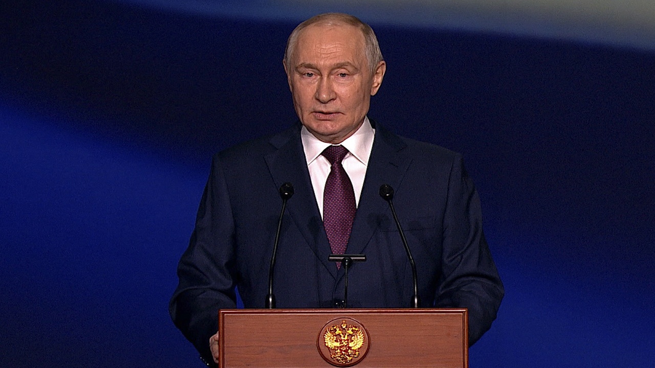 Путин выступил в Большом театре
